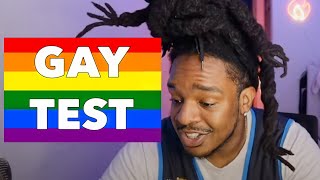 Poudii Takes The Gay Test...