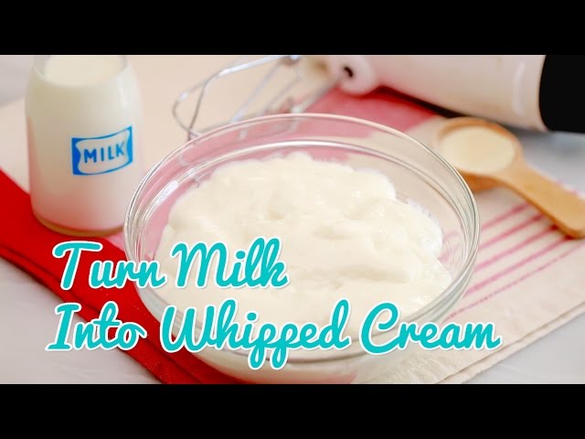 Tips for making whipped cream - BC Dairy