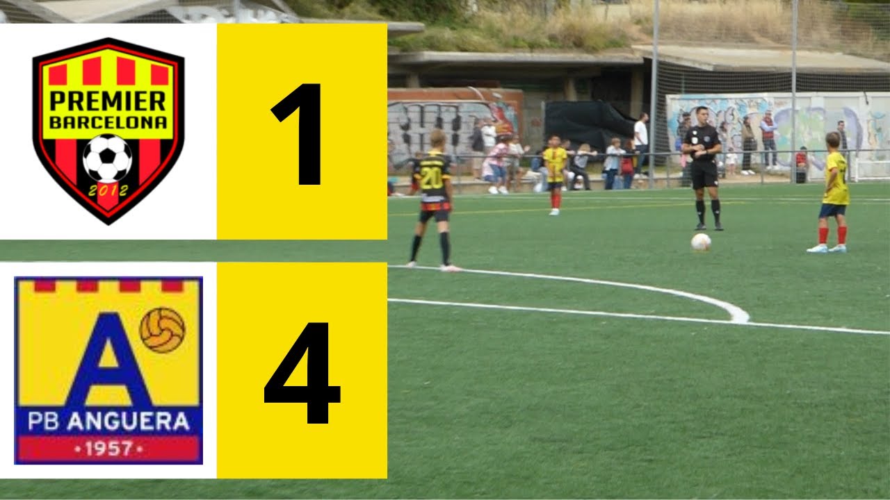 Premier Bcn -  Pª BARC  ANGUERA - ida - Alevín S11 - 25-26