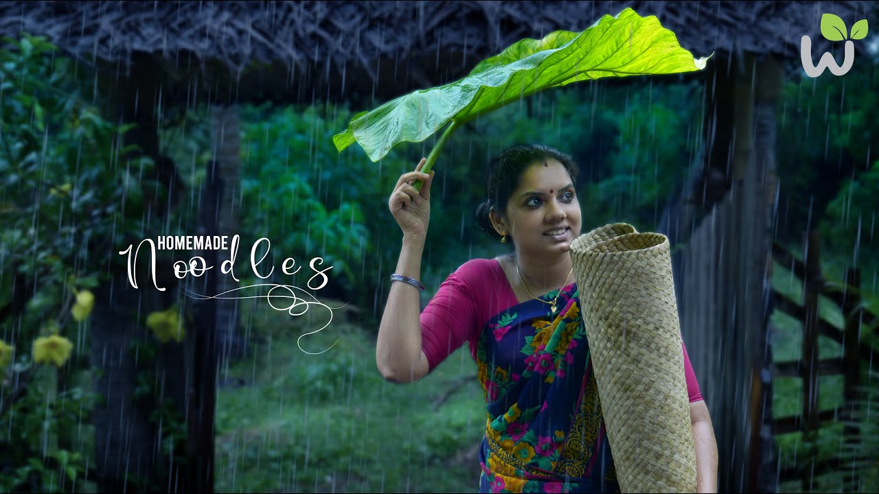 Homemade Spicy Veg Noodles | Prawns Tawa Fry | Kerala Traditional Lifestyle | Village Food.