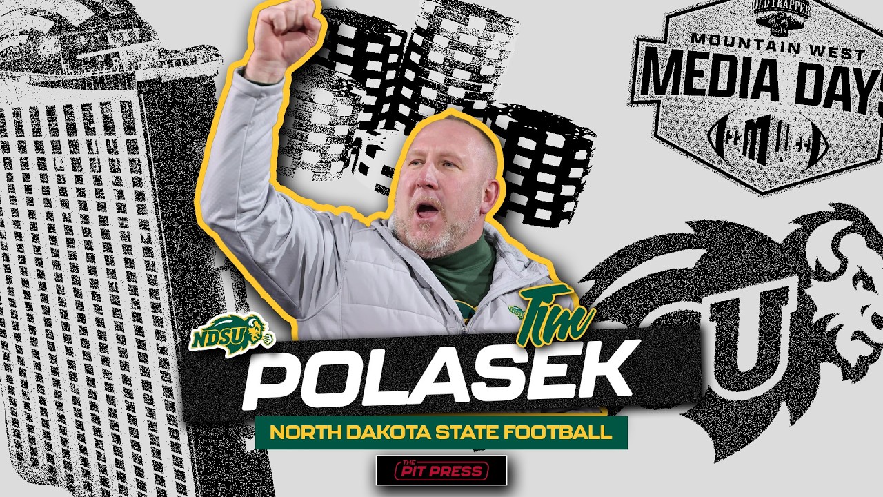 North Dakota State's Tim Polasek - Head Coach - 2026 MWC Football Media Day