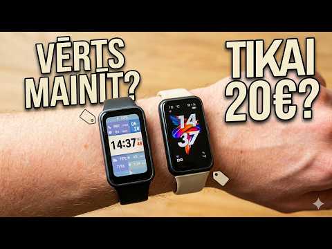 Labākā fitnesa aproce par 20€? Pāreju uz Huawei Band 10