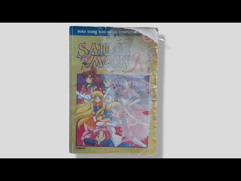 Kondisi Komik Sailor Moon Buku Kesembilan yang Terbit Tahun 1996