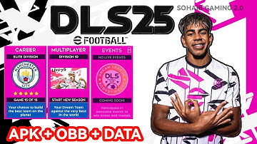 DLS 19 MOD DLS 25 ANDROID | DLS 25 APK OBB DATA OFFLINE FOR ANDROID & IOS