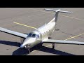 Pilatus PC-12 NG | Jetfly Aviation LX-JFF | Landing at Nancy Essey Airport | Luxury Plane