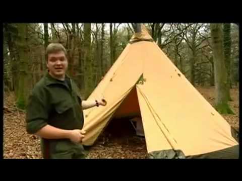 Ray Mears using a Tentipi Nordic Tipi