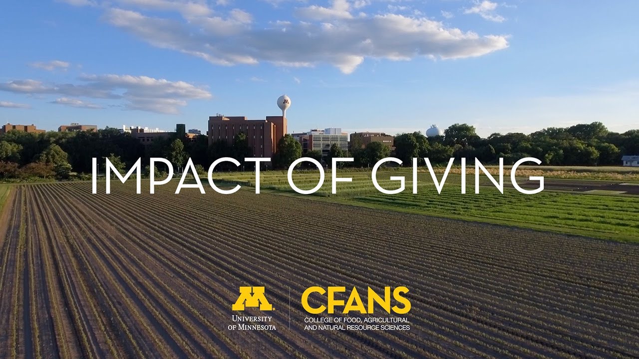 How Giving Impacts CFANS - YouTube
