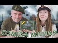 Probando COMIDA MILITAR con MI PADRE que fue militar | Atrapatusueño