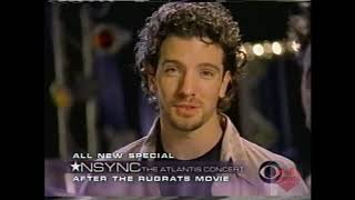 NSYNC The Atlantis Concert | CBS | Promos | 2001 | Rugrats Movie