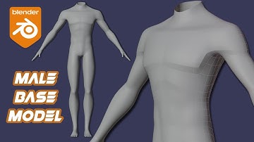 Blender - Male Base Model | @shionmgr