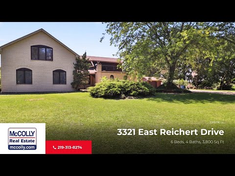 3321 East Reichert Drive, Crete, IL home video tour