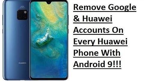 Remove Account All Huawei With Android 9 EMUI 9, EMUI 9.0.1, Bypass FRP