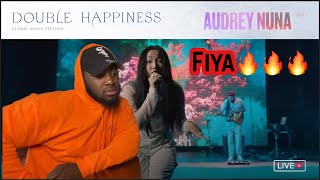 Audrey Nuna performs "damn Right" and "Comic Sans" at DOUBLE HAPPINESS ❄️❄️ | REACTION