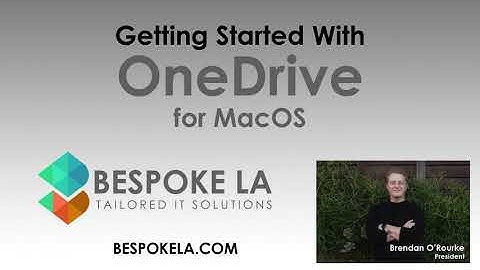 Intro to OneDrive for MacOS