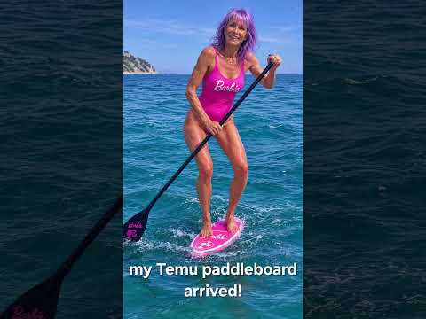 My Temu paddleboard arrived!