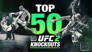 EA SPORTS UFC 2 - TOP 50 KNOCKOUTS - Community KO Video ep. 6