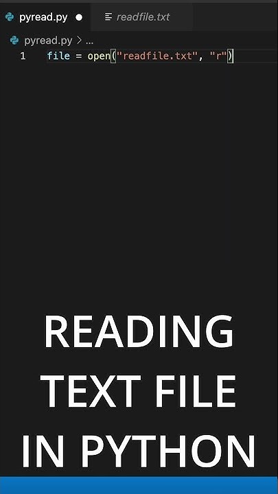 Reading Text Files in Python | Python for Beginners - YouTube