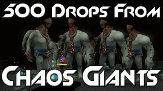 500 Drops From: Chaos Giants