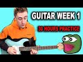 Guitar Week 1 | I CAN DO SOME SOLOS!