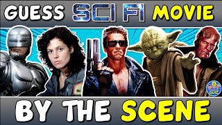 Guess the "SCI-FI MOVIES BY THE SCENE" QUIZ! 🎬 | CHALLENGE/ TRIVIA