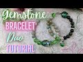 Gemstone Bracelet Duo - Curated Bead Box - June 2021