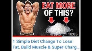 ScottHermanFitness Says Adding Salt To Your Diet Might Boost Gains & Performance?