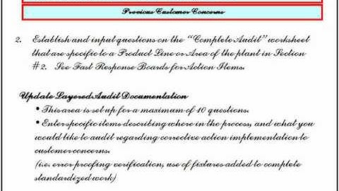 Layered Audit Process (Training Documentation incl. free Download)