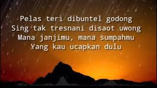 Pelas teri lirik dan lagu