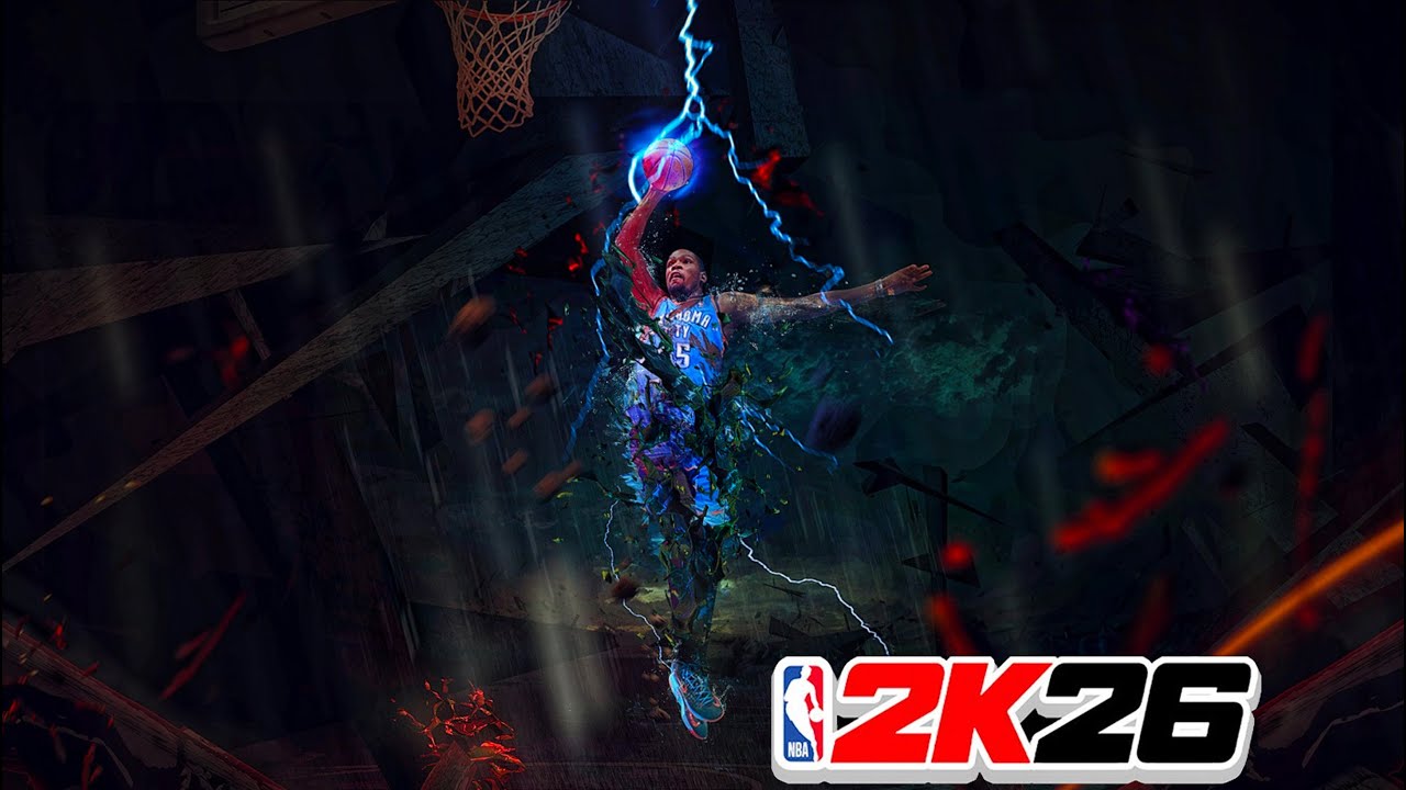 NBA2K26巅峰杜兰特建模 IS BACK｜6‘10/208 DRIBBLE ISO 2 WAY SLIM REAPER