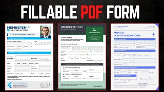 Fillable pdf form | Create fillable pdf | Pdf to editable pdf free | Fill pdf form online