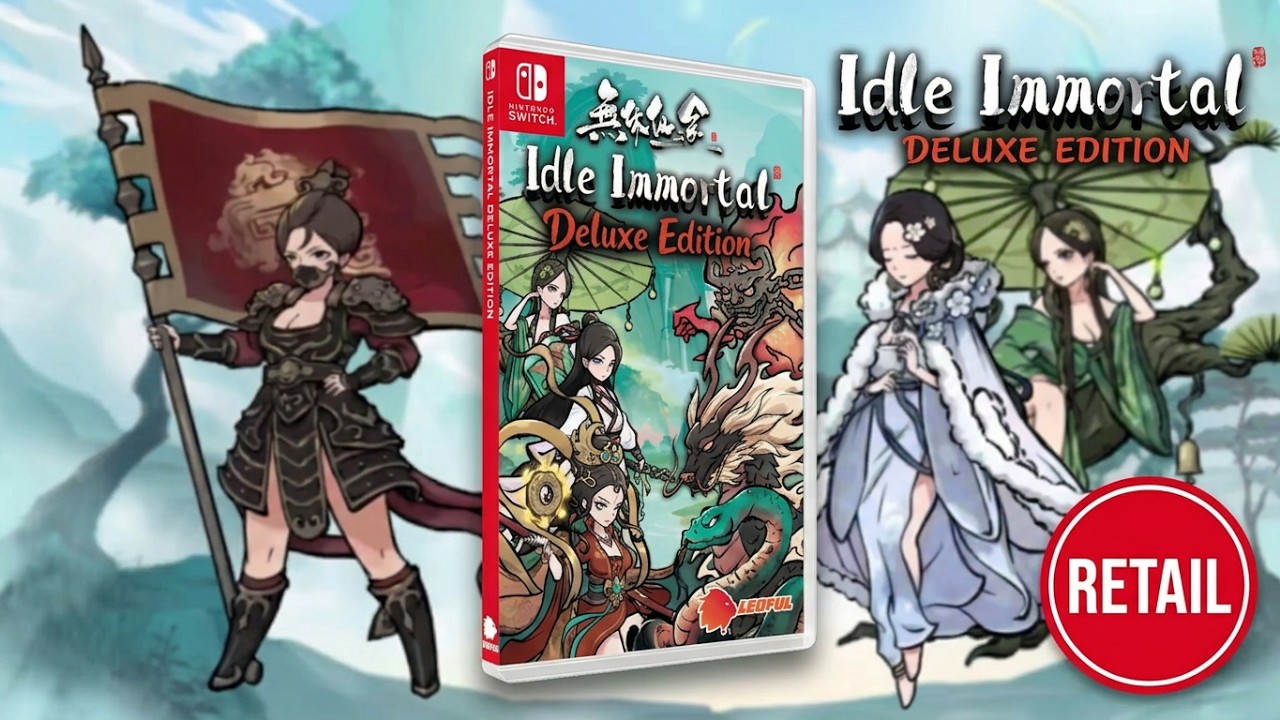 Idle Immortal - Nintendo Switch - Trailer - Retail [Asia English