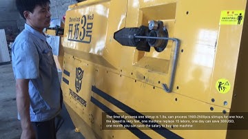 Automatic stirrup bending machine