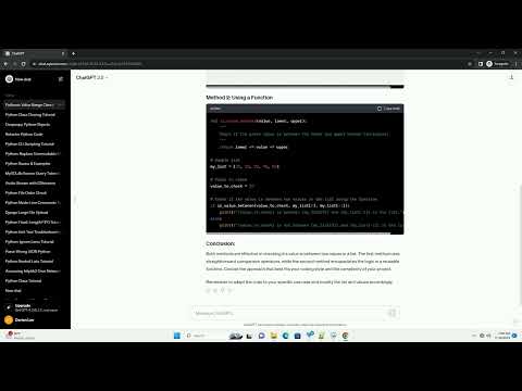 A pythonic way how to find if a value is between two values in a list
