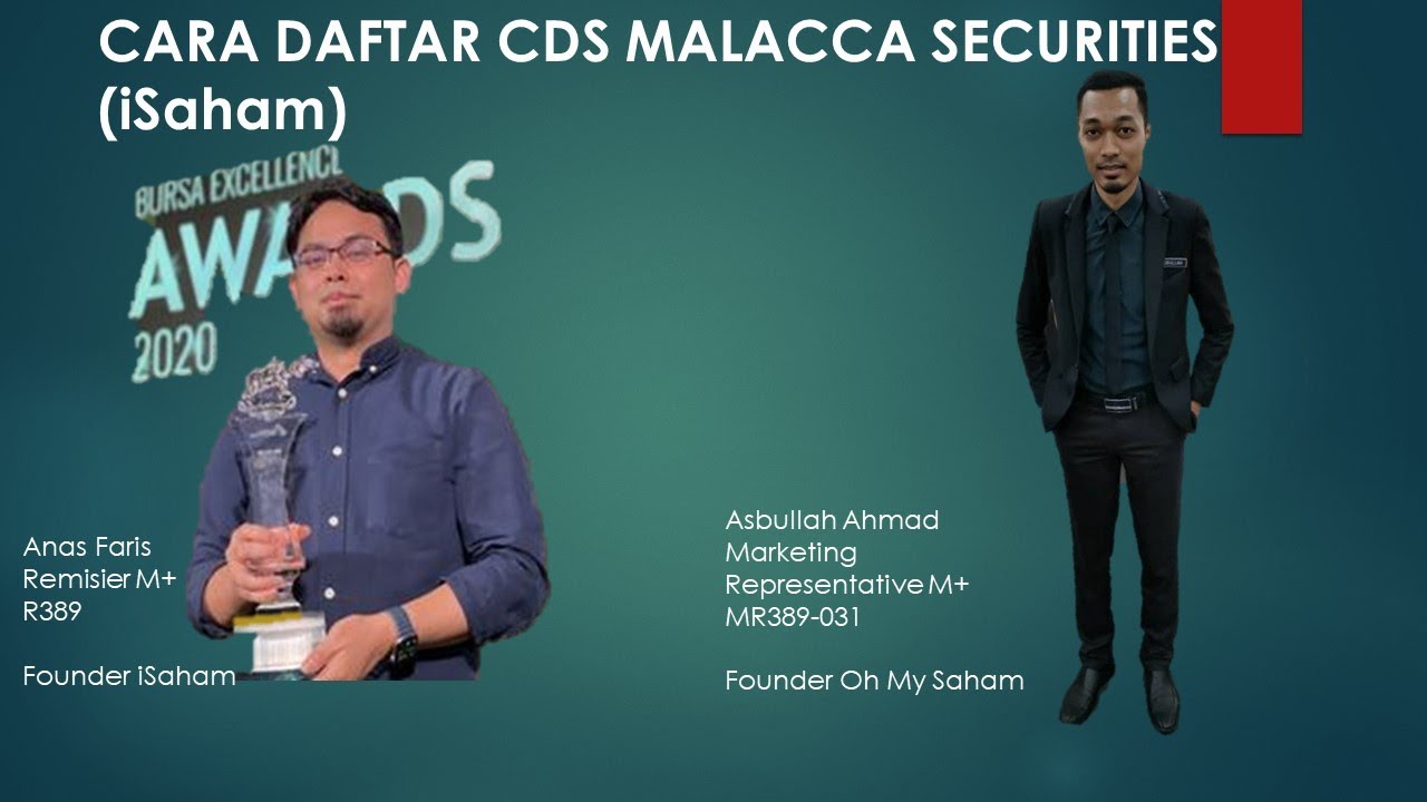 Cara Daftar Akaun Pelaburan Bursa Malaysia Cds M Malacca Securities Isaham Terkini 2021 Youtube
