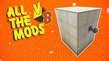 All The Mods Volcano Block EP24 Mekanism Automation + Mass Power Storage