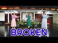 BROKEN 💔- line dance choreographed by Paul James (UK) &amp; David-Ian Blakeley (UK) - January 2024