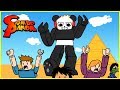 Roblox Battle as a GIANT BOSS Let's Play with Combo Panda