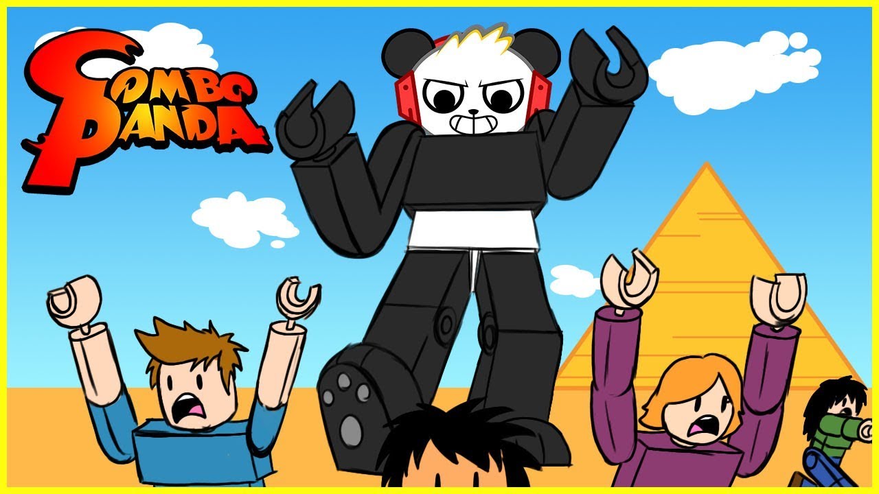 Roblox Battle As A Giant Boss Lets Play With Combo Panda - 