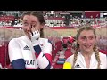 K  Archibald And L  Kenny Win Gold For Great Britain In Womens Madison