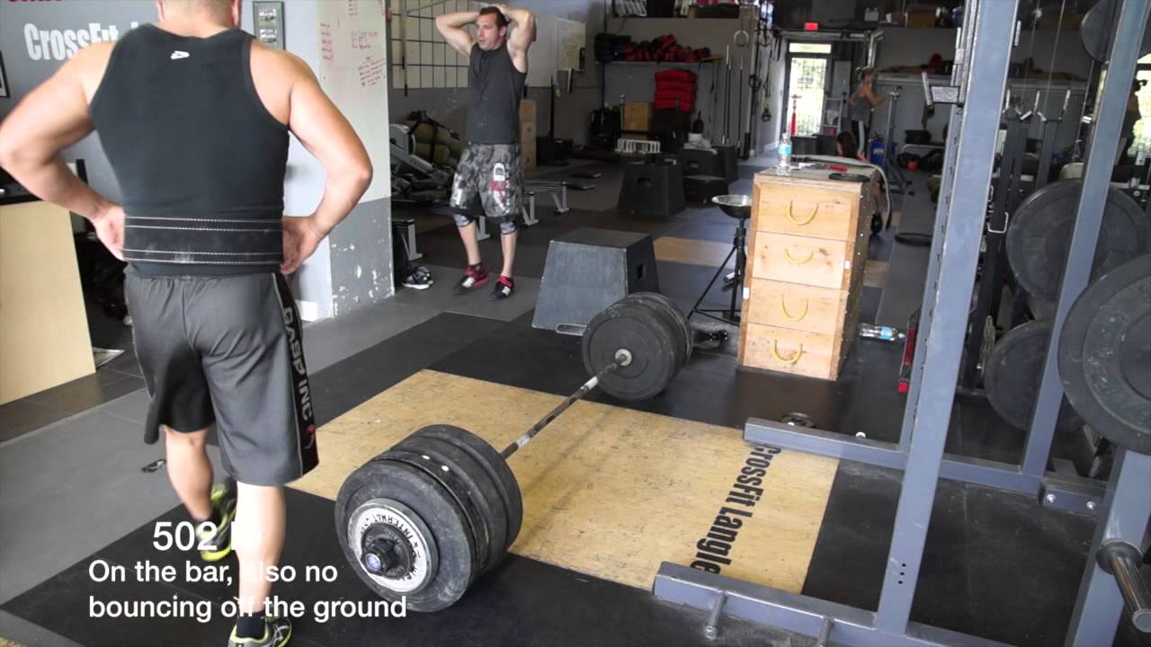 CrossFit Langley - Deadlifts in October