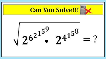 Nice Square Root Math Simplification | No Calculator!!!