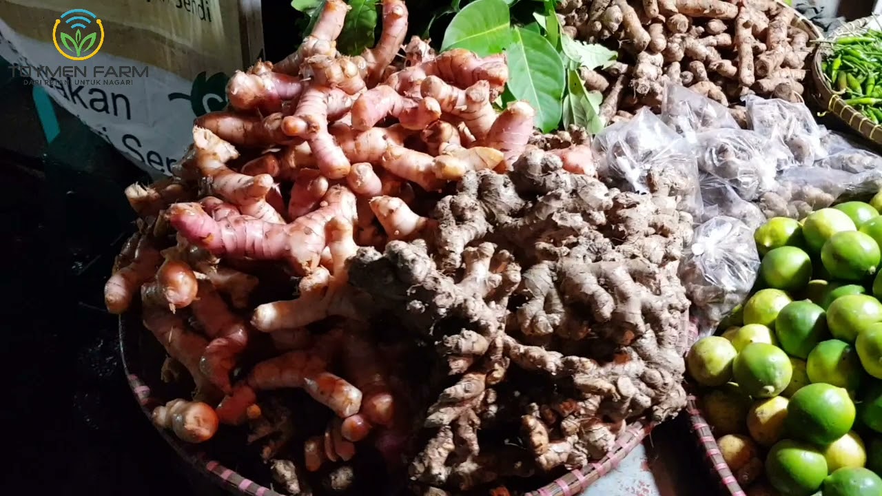 Harga jahe di Pasar Ciroyom, Bandung