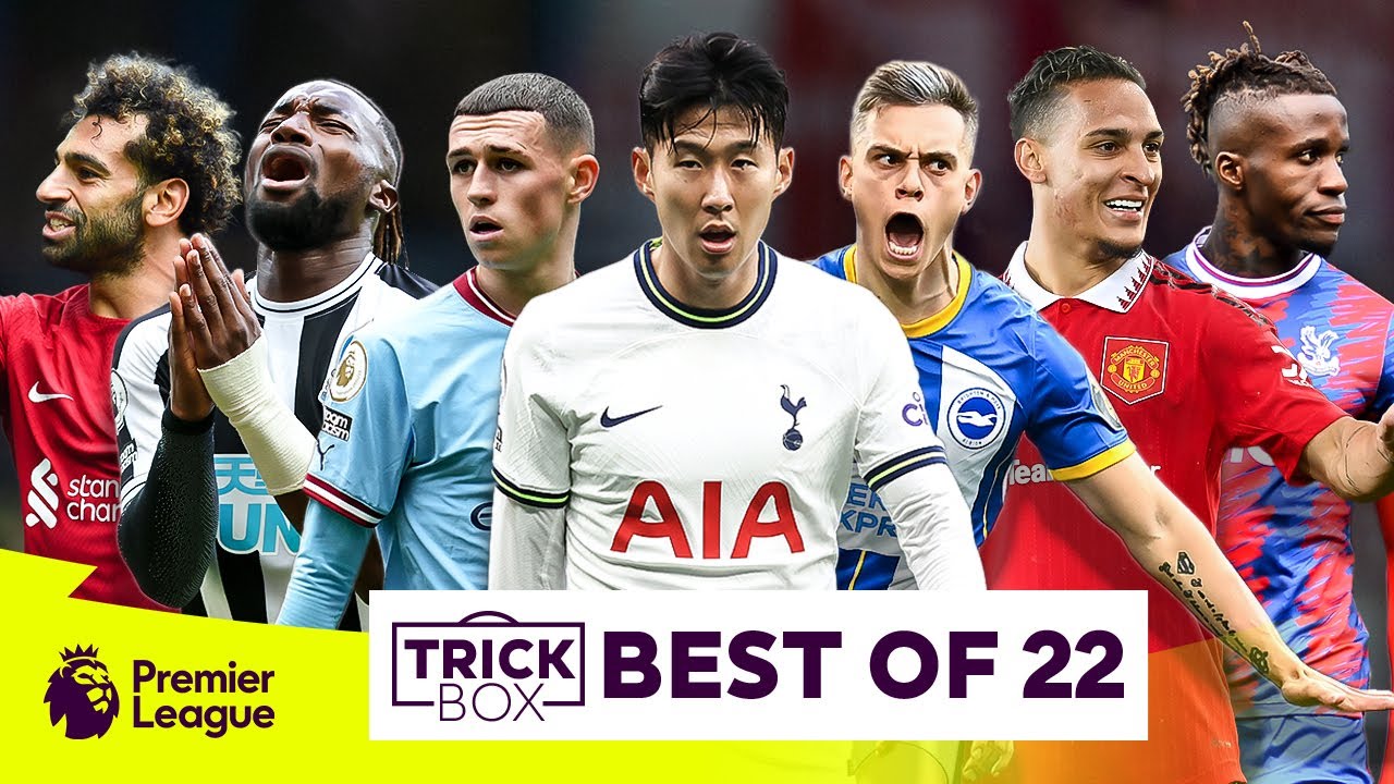 Most SPECTACULAR skills of 2022 Premier League Salah, Son, Antony, Zaha and more!