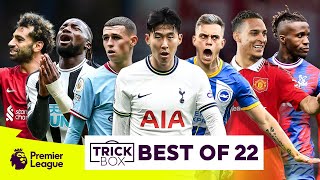 Most SPECTACULAR skills of 2022 | Premier League | Salah, Son, Antony, Zaha \& more!