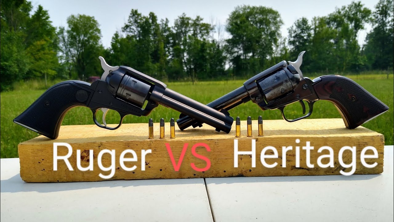 Heritage Rough Rider VS Ruger Wrangler - YouTube