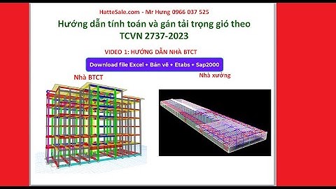 Hướng dẫn tính tải trọng tác dụng lên cột execl