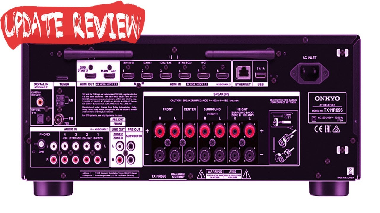 Onkyo TX-NR696 Review - YouTube