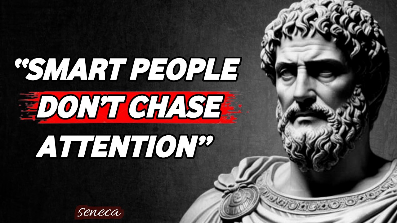 Seneca's Most Powerful Stoic Life Lessons | You Should Know Before You Get Old