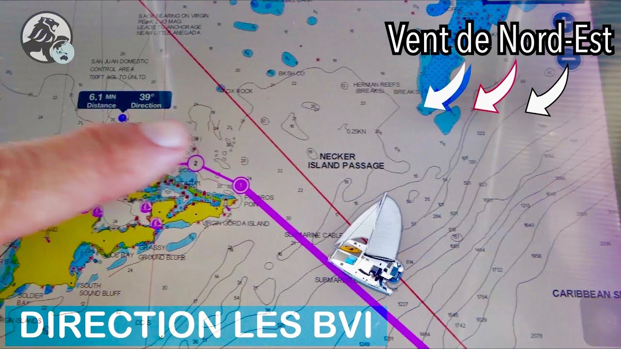 80 milles entre Saint Martin et British Virgin Island « Black Lion 133 »