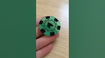 DIY Poker Chip #resinprojects